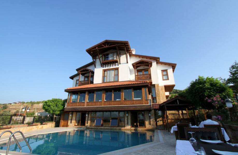 Daidalos Hotel Ören Buitenkant foto